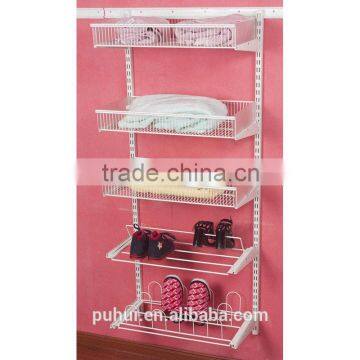 convenient wall mounted organizing rack for home storage