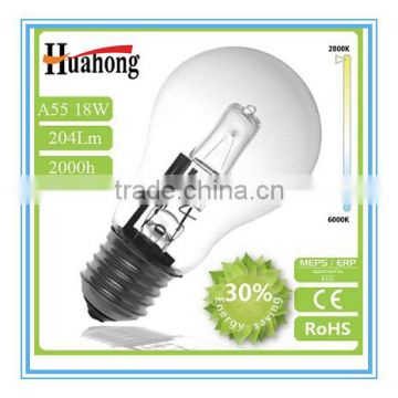 Lowest price halogen bulb A55 lamp edison bulb replace 100w halogen lamp