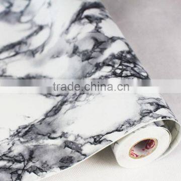 House Decoration Wallpaper PVC Self Adhesive Foil furniture Marble Film