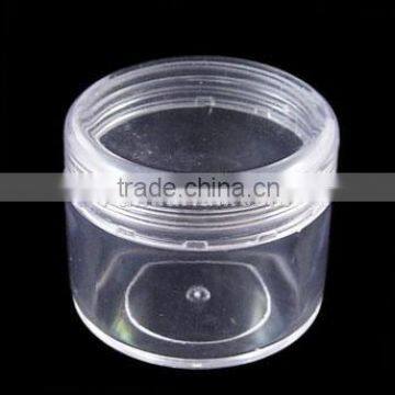 Plastic Beads Containers, Jewelry Box, Round, about 3.9cm in diameter, 3.3cm high.(C080Y)