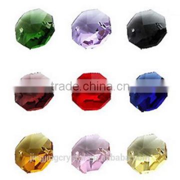 Popular colorful beads fashionable Crystal octagon beads