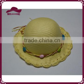 8bu straw hat kid summer hat kid floppy hat