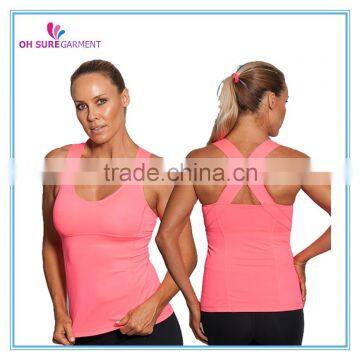 womens yoga tank top womens nylon sports tank top