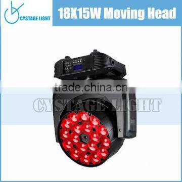 Chinese Market Trends 18X15W Moving Head LED Beam Lighting