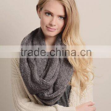 Womens's Winter Warm Scarf Ultra-Soft Boucle Infinity Scarf