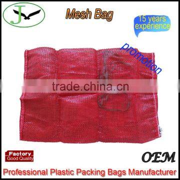 wholesale pp potato mesh bag, red onion mesh bag