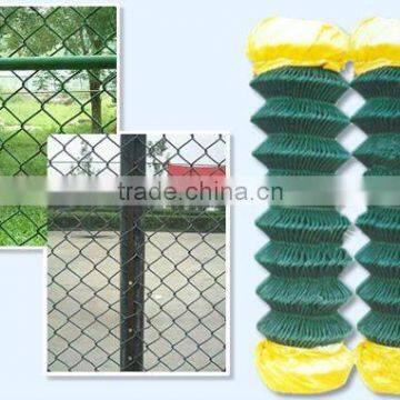 diamond tennis fence/vinyl coated chain link/chain link fence for sale