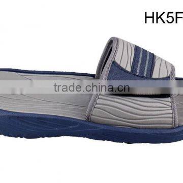 Simple Slide PU Sandals and Slippers,Men Hot Flops Sandals,Fabric Lining Custom Leather Sandals