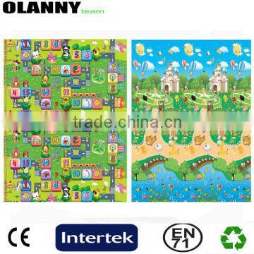 durable Moisture-proof high quality 1.8m*2m*10mm double sides play mat