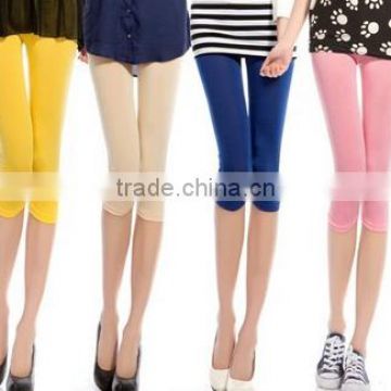 stock ice silk female Tight SKINNY pants