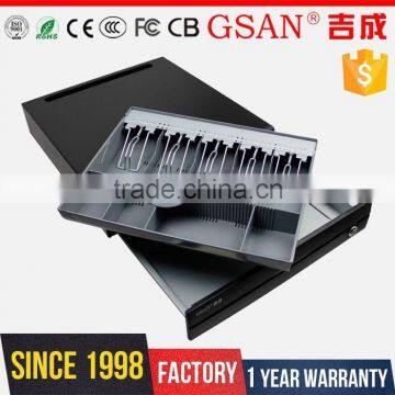 GS-4046 Metal High Quality Orbital Cash Box 5 Bills 5 Coins POS Cash Drawer photo-3