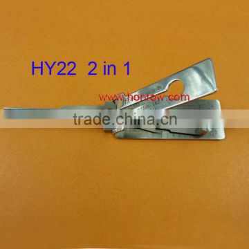 Original Lishi HY22 Car decoder and lockpick genuine combination tool with best quality