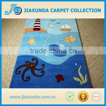 Blue animal style pertty elegant fashion kids play mat