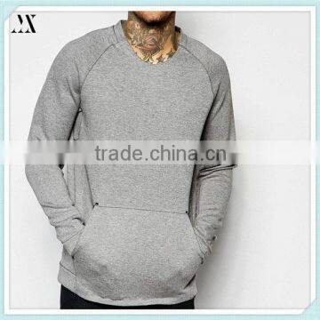 2016 wholesamle Man Sweatshirt Raglan Sleeves Sweatshirt With Good Quality