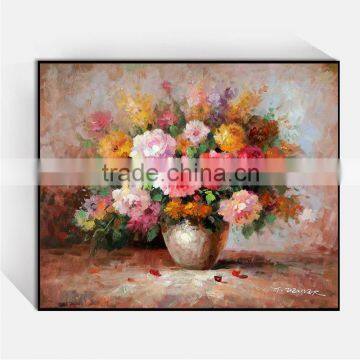 Shu1795 Hand Painted modern flower oil painting for Hotel