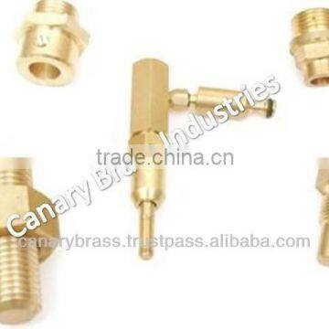 custom CNC parts brass parts CNC turning parts