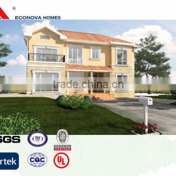 SGS qualified elegant villa design DC with light steel structure