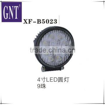 excavator 4-inch with 9 bulb LED lamp