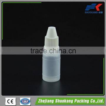 10 ml ldpe soft squeeze boston rounde eye drop bottle for liquor with tamper evident seal