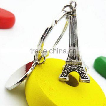 Custom Made Metal Eiffel Tower Keychain