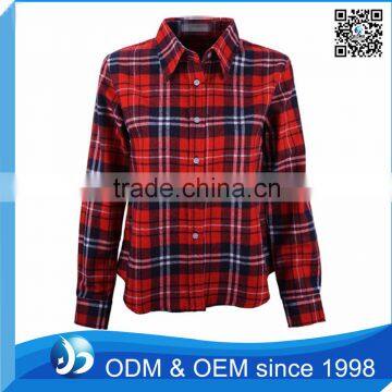 New Arrival Custom Flannel Shirt for Women
