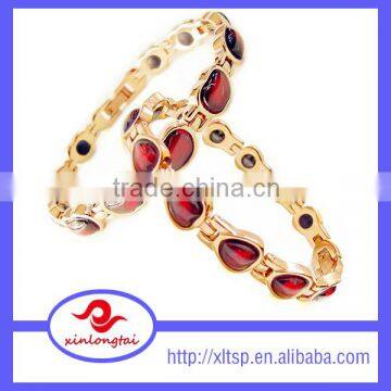 2015 China Supplier Fashion Jewelry New Product Wholesale Plated Natural Color Stone Bracelets for Women photo-5