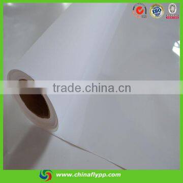 Shanghai FLY golden supplier 150g water proof matte self adhesive pp sticker, anti-skid PET liner sticker paper