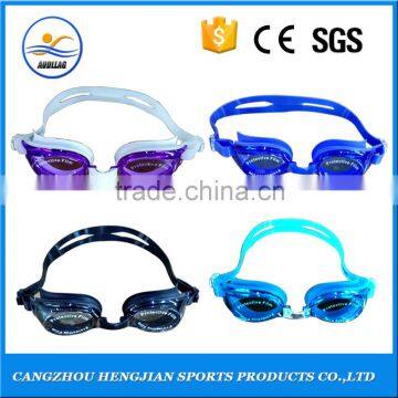 Wholesale durable silicone night vision best waterproof swimming goggles                        
                                                                Most Popular