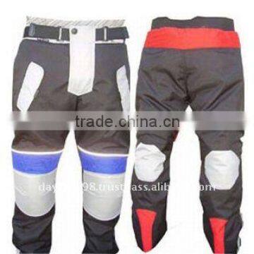 DL-1368 Textile Motorcycle Pants , Auto Racer Pant