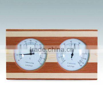 wooden sauna thermometer