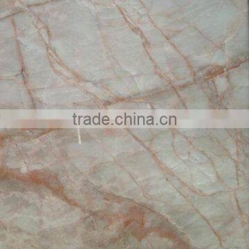 China Good Quality Polished Surface Finished Cheap Red Vein White Onyx