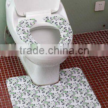 Sticky Non-woven Toilet Seat Mat