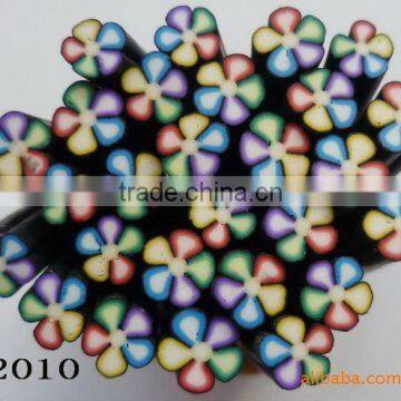 LNU-2010 3D polymer clay fruit cane nail art for nail tips and toe tips