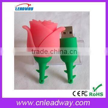 New Products 2016 Rose Shape Novelty Usb,best Gift for Valentine's Day photo-5