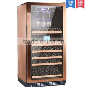 Shentop Stainless Steel Dual-zone wine cooler STH-G80B compressor wine celler wine refrigerator cabinet