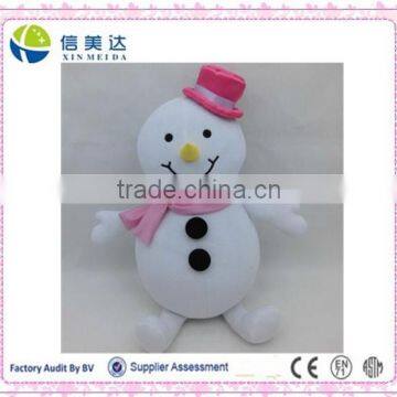 Cute Christmas Plush Snowman Soft Toy for sale