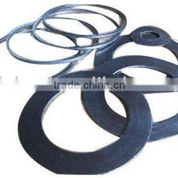 Flat metal gasket