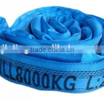 8t color code customed lifting sling endless type lifting round sling