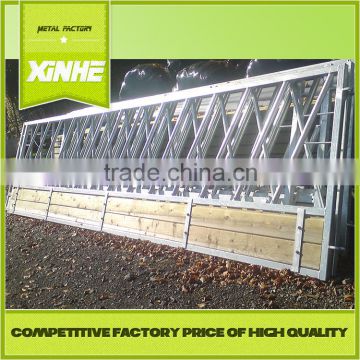 Hot dip galvanised cattle panels diagonal feeder barriers for cow equipment