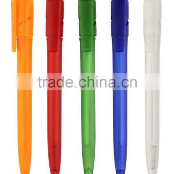 Simple design promotional plastic ball pen