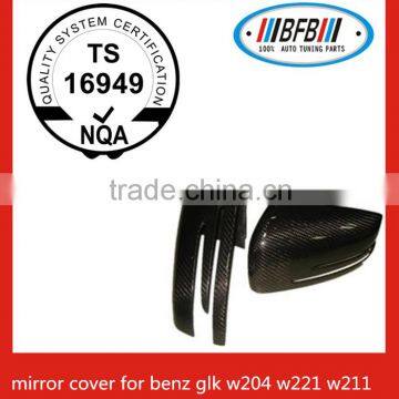 carbon side mirror cover for benz glk w204 w221 w211