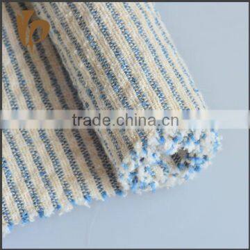 stripe linen fabric for home textile, textile fabric