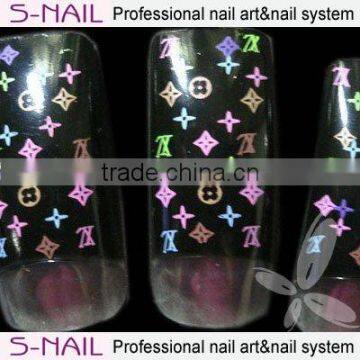 newest fashion air brush paint nails tips wholesale