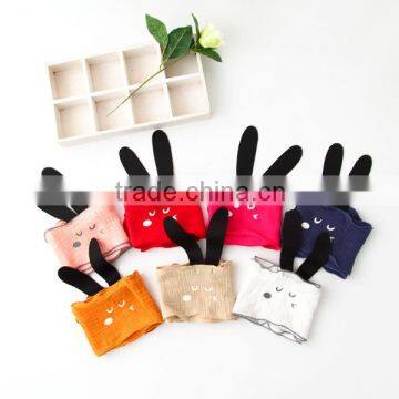 MS62154K Cute Bunny Design Fashion Cheap Scarf Factory for Kids