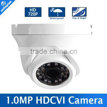 Full HD 1MP/720P Real-time IR 20M Dome HDCVI Camera With 24Pcs Leds 3.6MM Lens Day&Night Vision Indoor Use