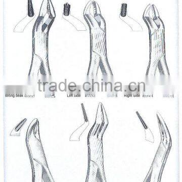 Tooth Extracting Forceps American Pattern