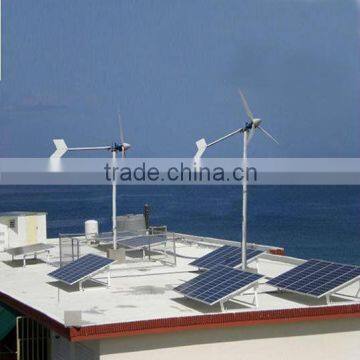 off grid 5kw solar wind hybrid power system 2kw wind turbine and 3kw solar panel generator system