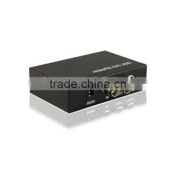 SDI Splitter 1x2 HD SDI Splitter 2 ways New 2ports SDI 1in 2out Splitter