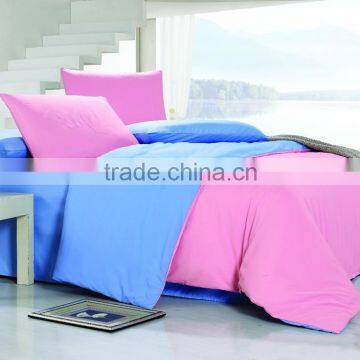 Solid Color customized Polyester Bedding Sets