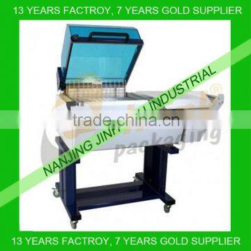 2 in 1 shrink wrapper/packaging machine